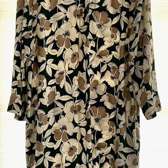 Hobbs London Marea Floral Tunic Dress, Size 12 - Picture 8 of 15